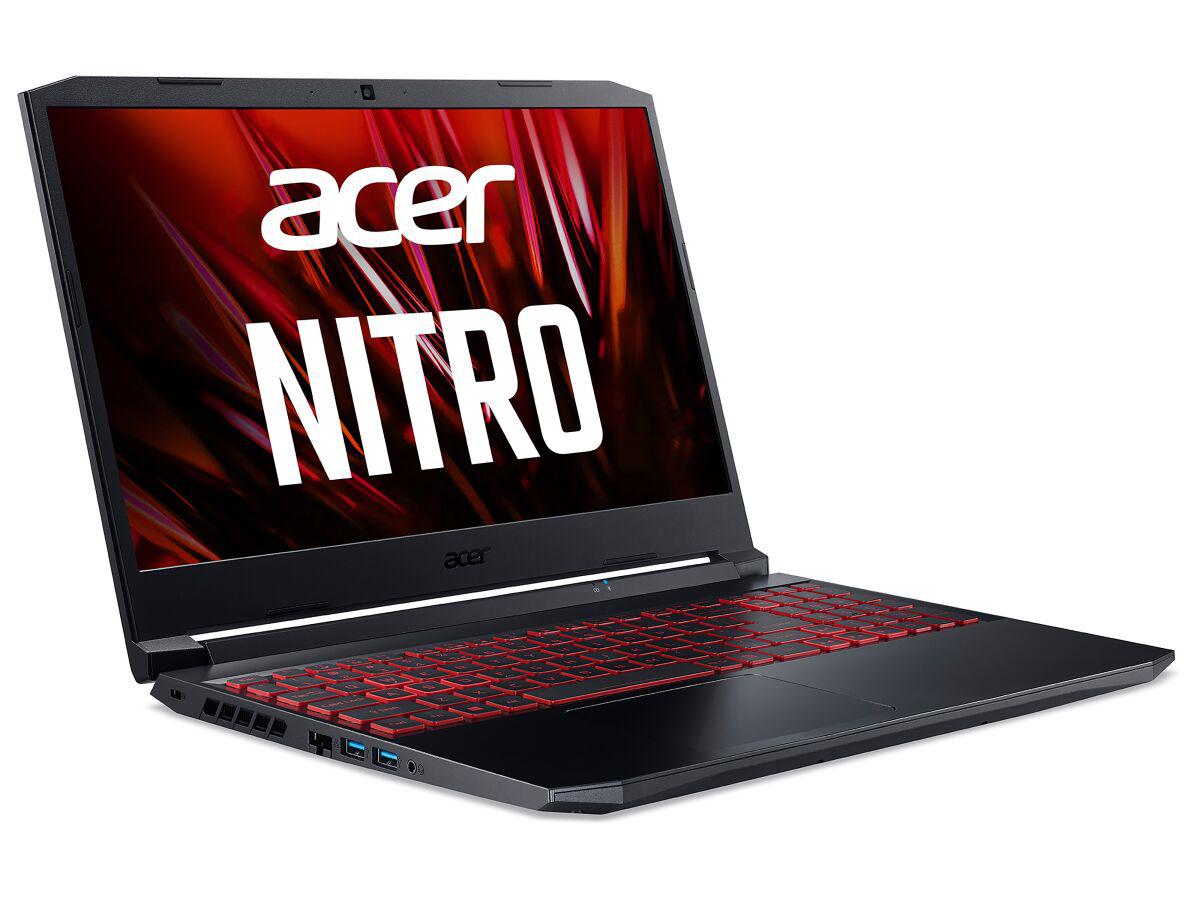 Acer Nitro Serie 5 Nitro 5 AN515-56 - (Intel Core i5-11300H, 8 GB, 512GB PCIe NVMe SSD, NVIDIA GeForce GTX 1650 4G, 15.6" FHD IPS 144Hz Display, Windows 10, Black) NH.QAMEK.005