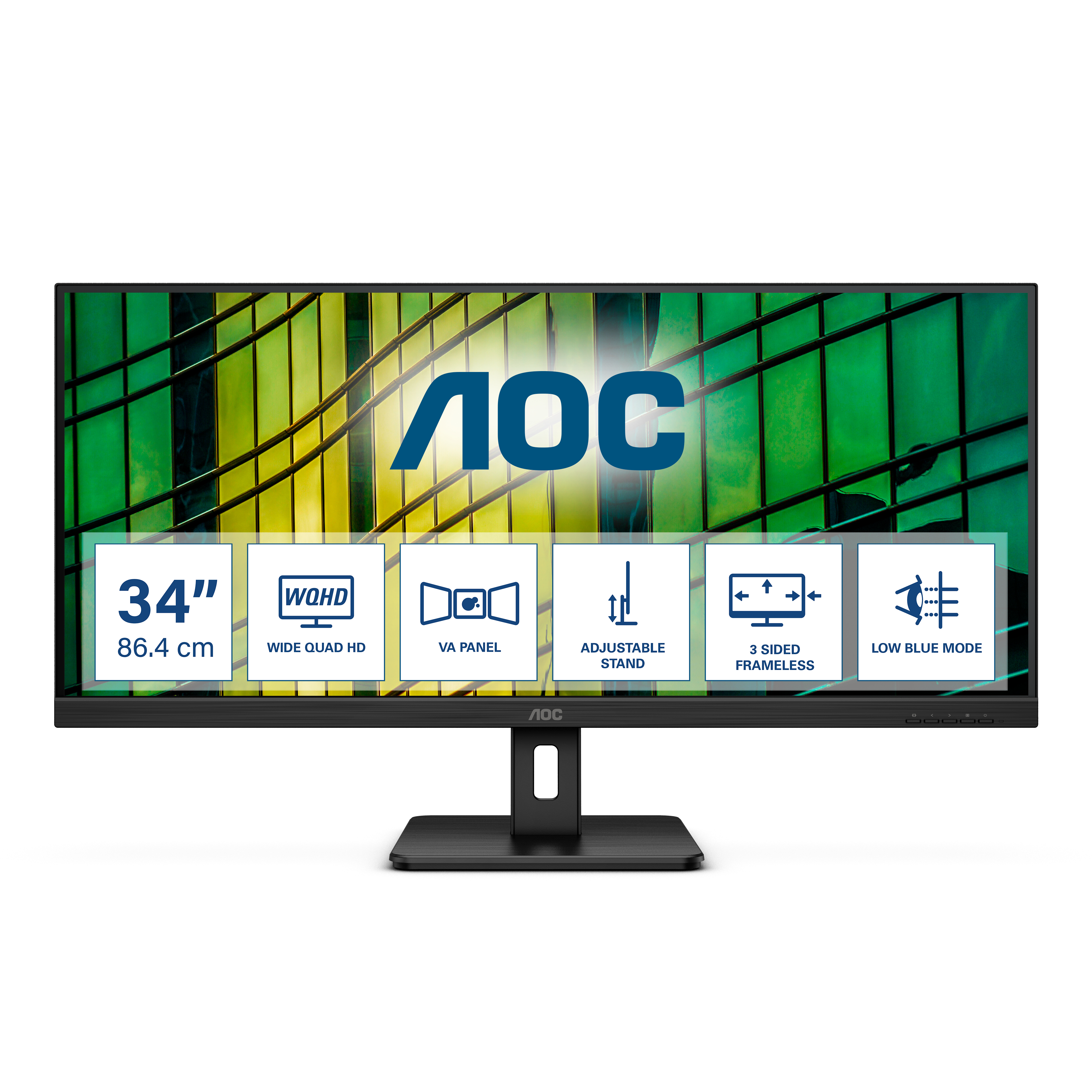 AOC E2 U34E2M/BK computer monitor