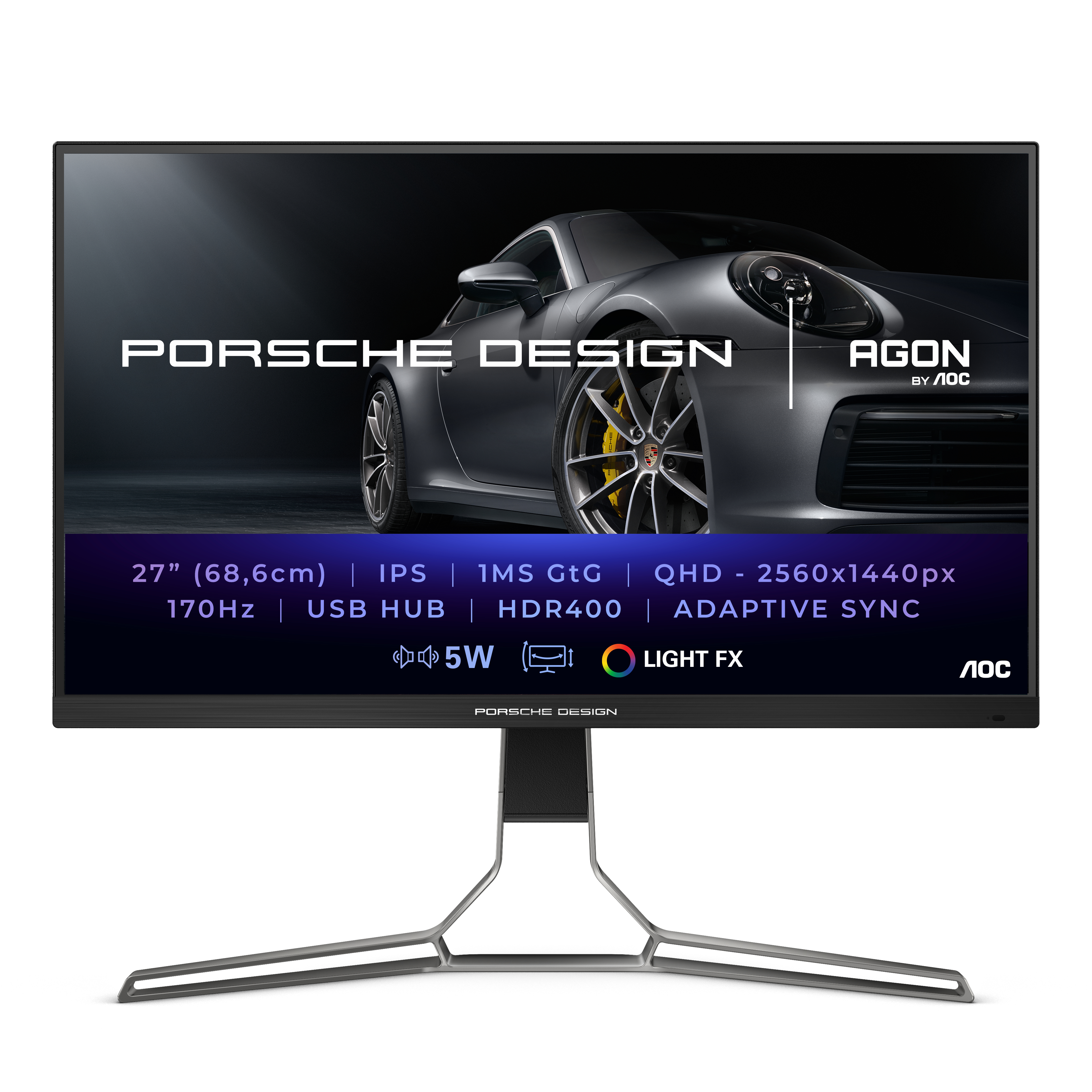 AOC Porsche PD27S computer monitor