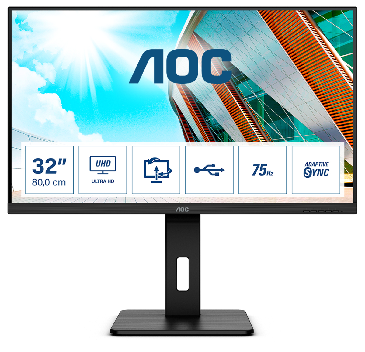 AOC U32P2CA computer monitor