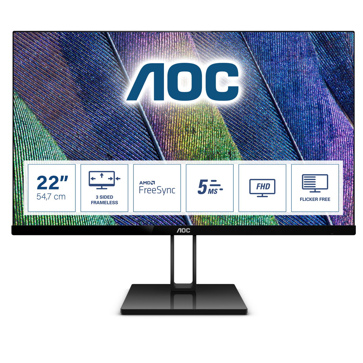 AOC V2 22V2Q computer monitor