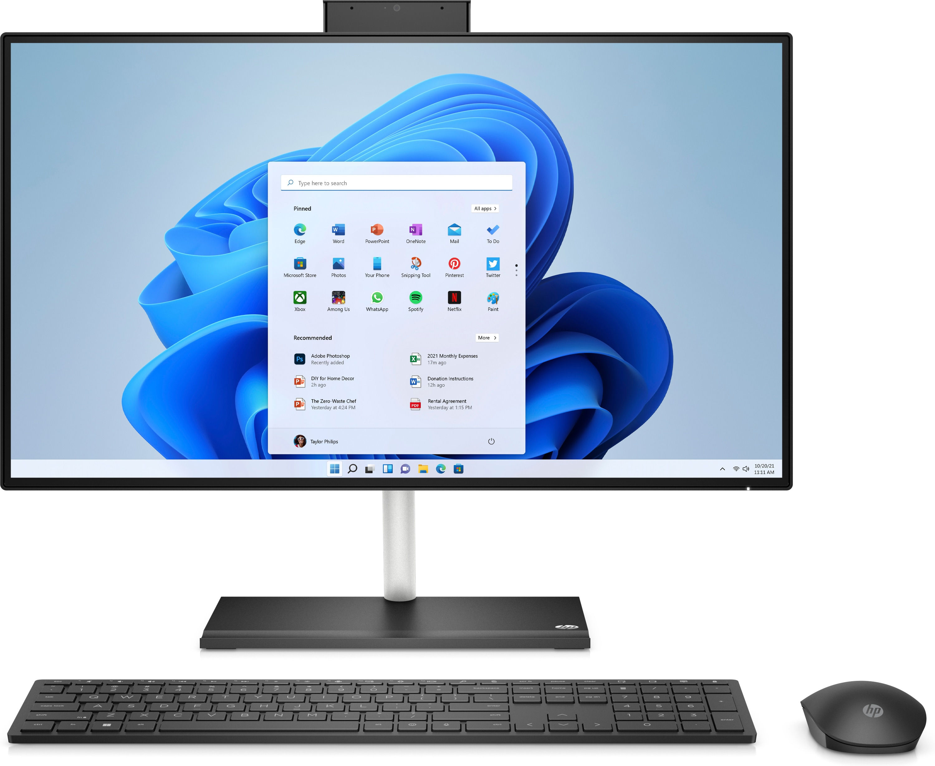 HP All-in-One 24-ck0013na Bundle All-in-One PC