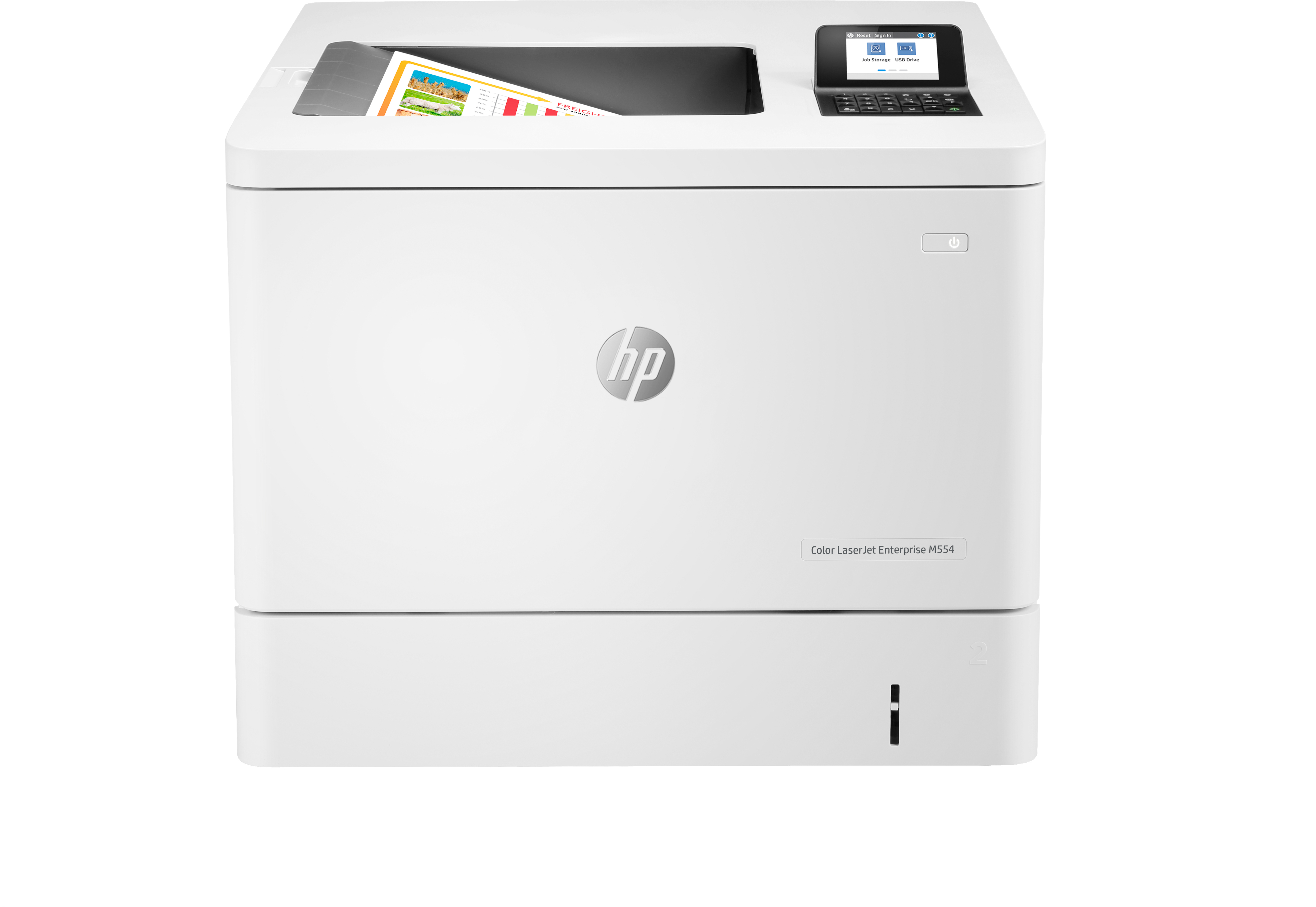 HP Color LaserJet Enterprise M554dn Printer