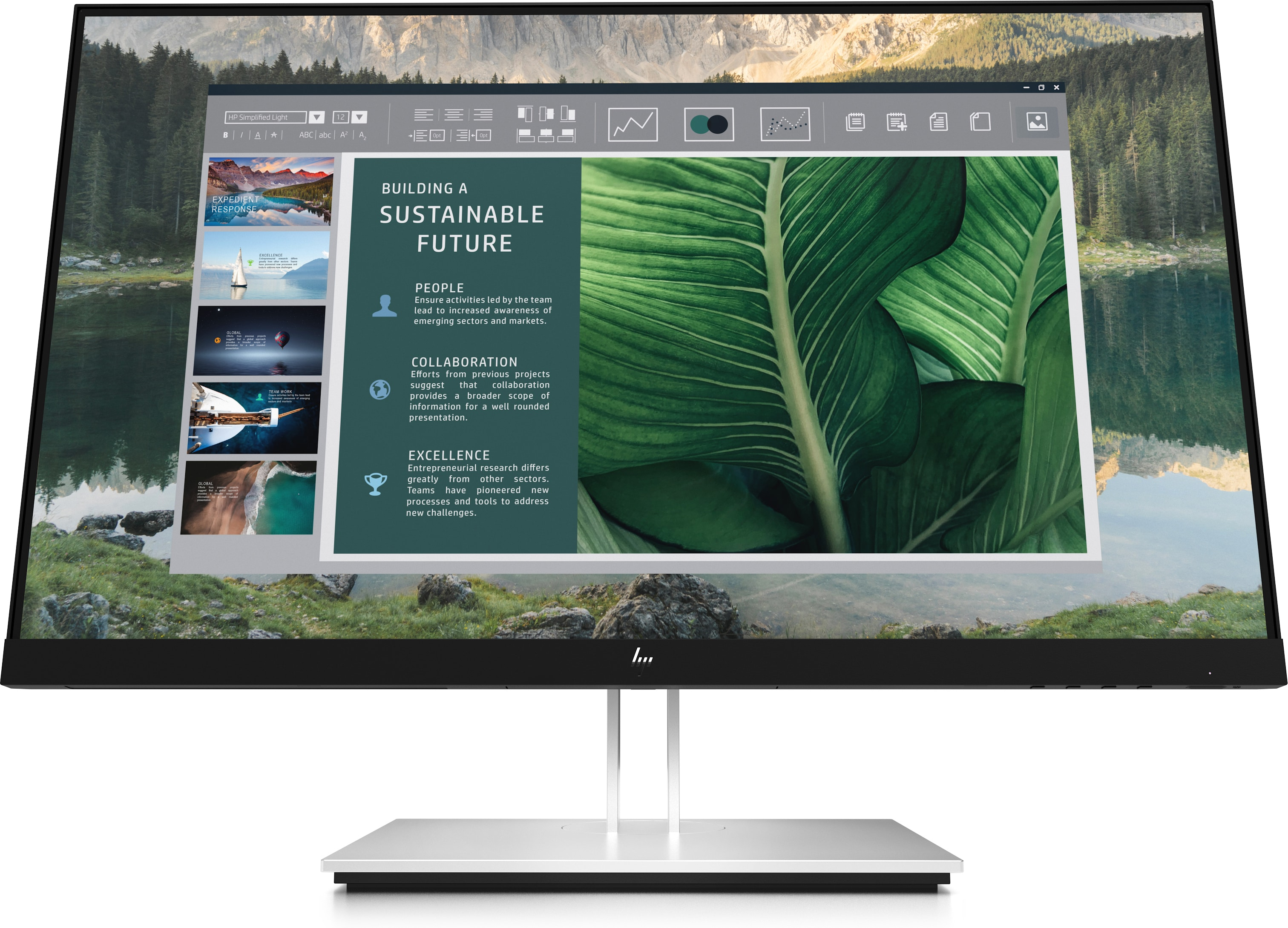HP E-Series E24u G4 computer monitor