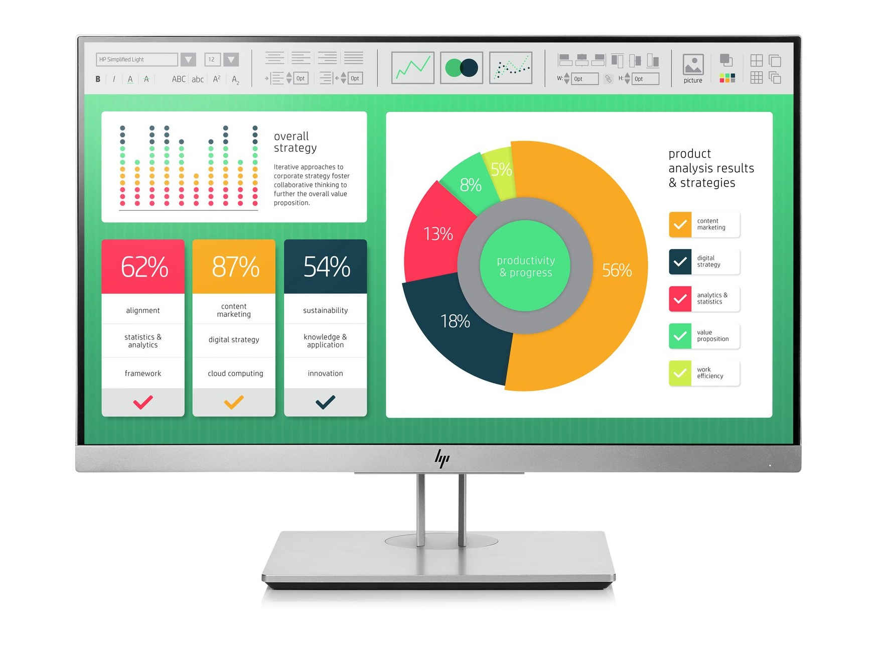 HP EliteDisplay DISPLAY BUNDEL 5 UNITS E223