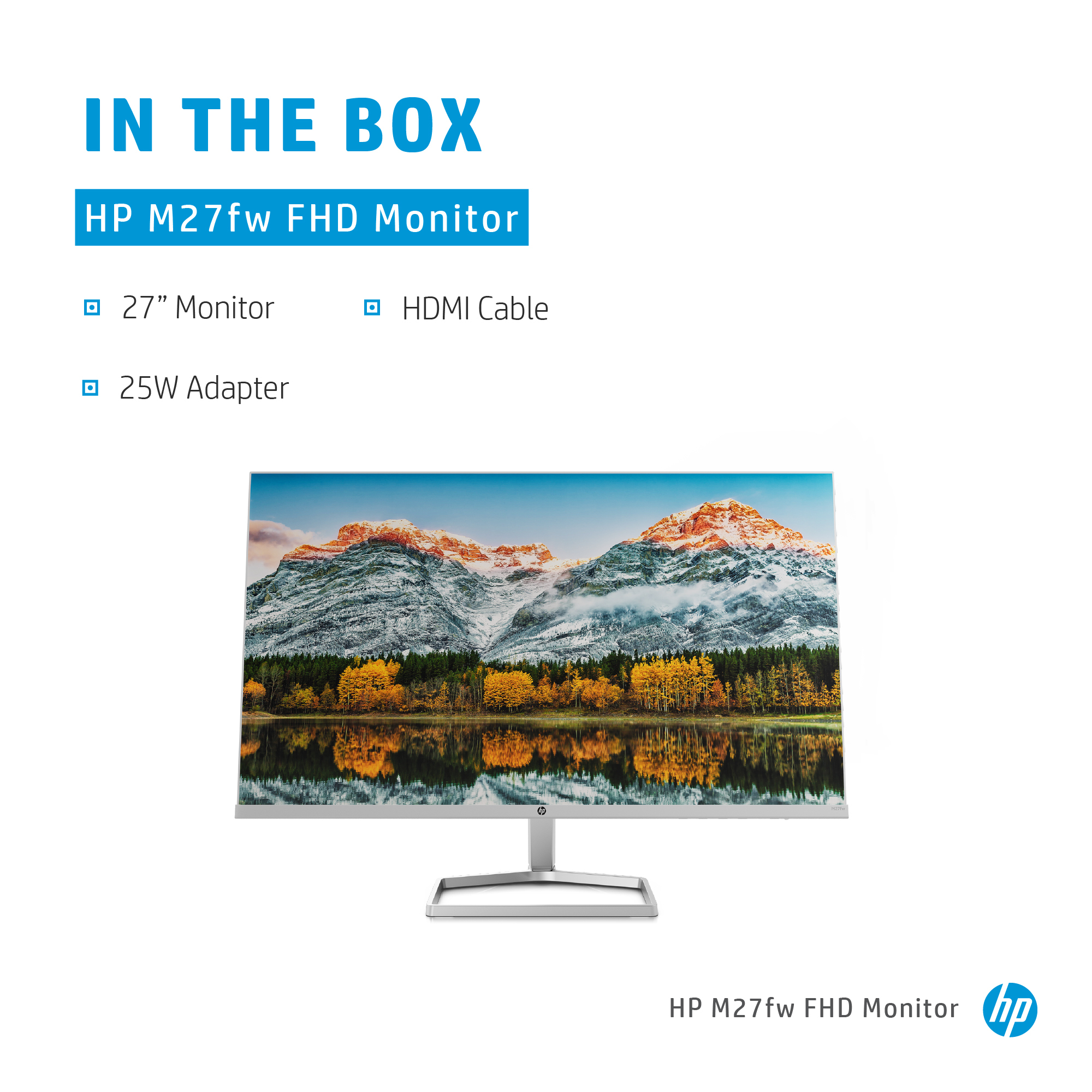 HP M27fw FHD Monitor