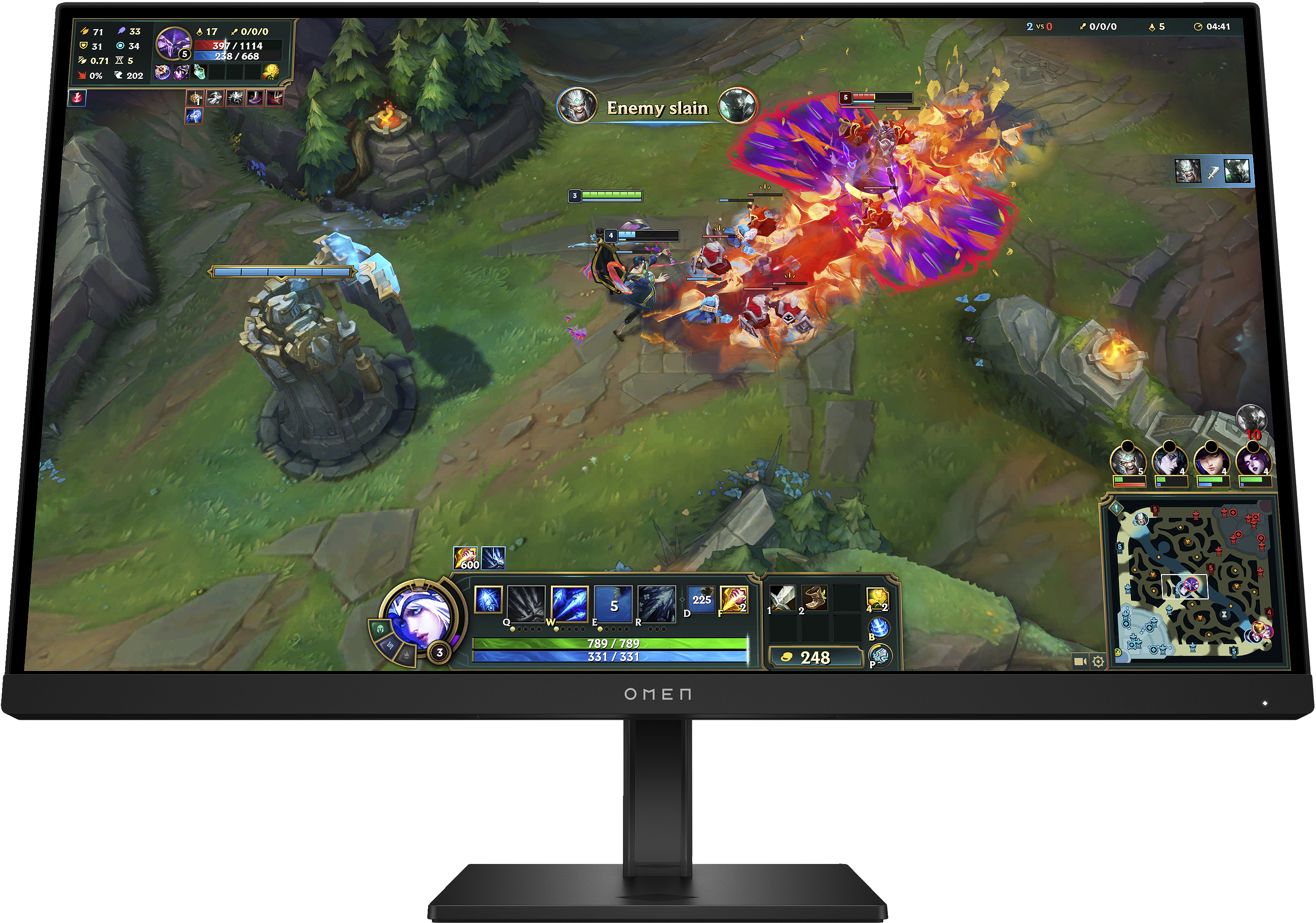 HP OMEN 27 inch QHD 180Hz Gaming Monitor - 27q G2 computer monitor