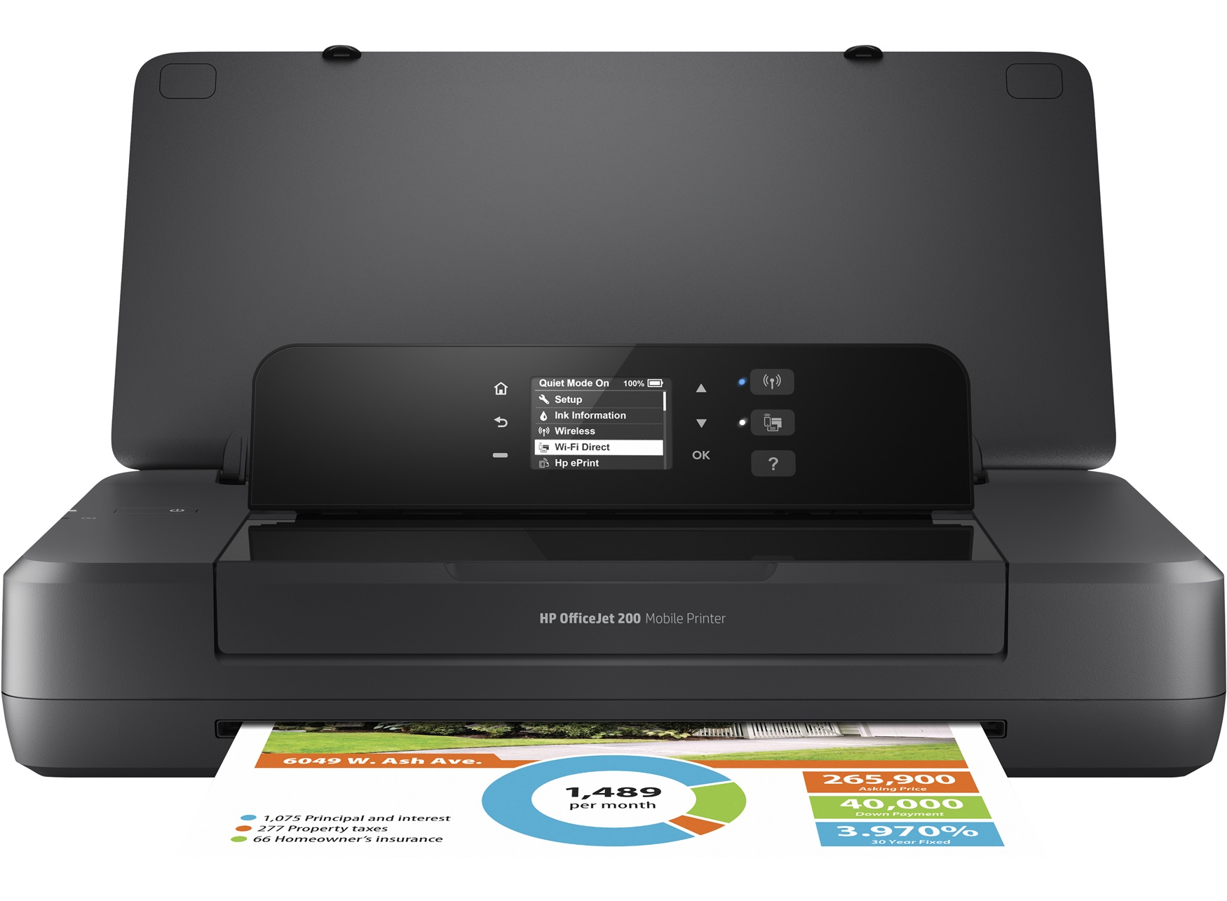 HP Officejet 200 Mobile inkjet printer