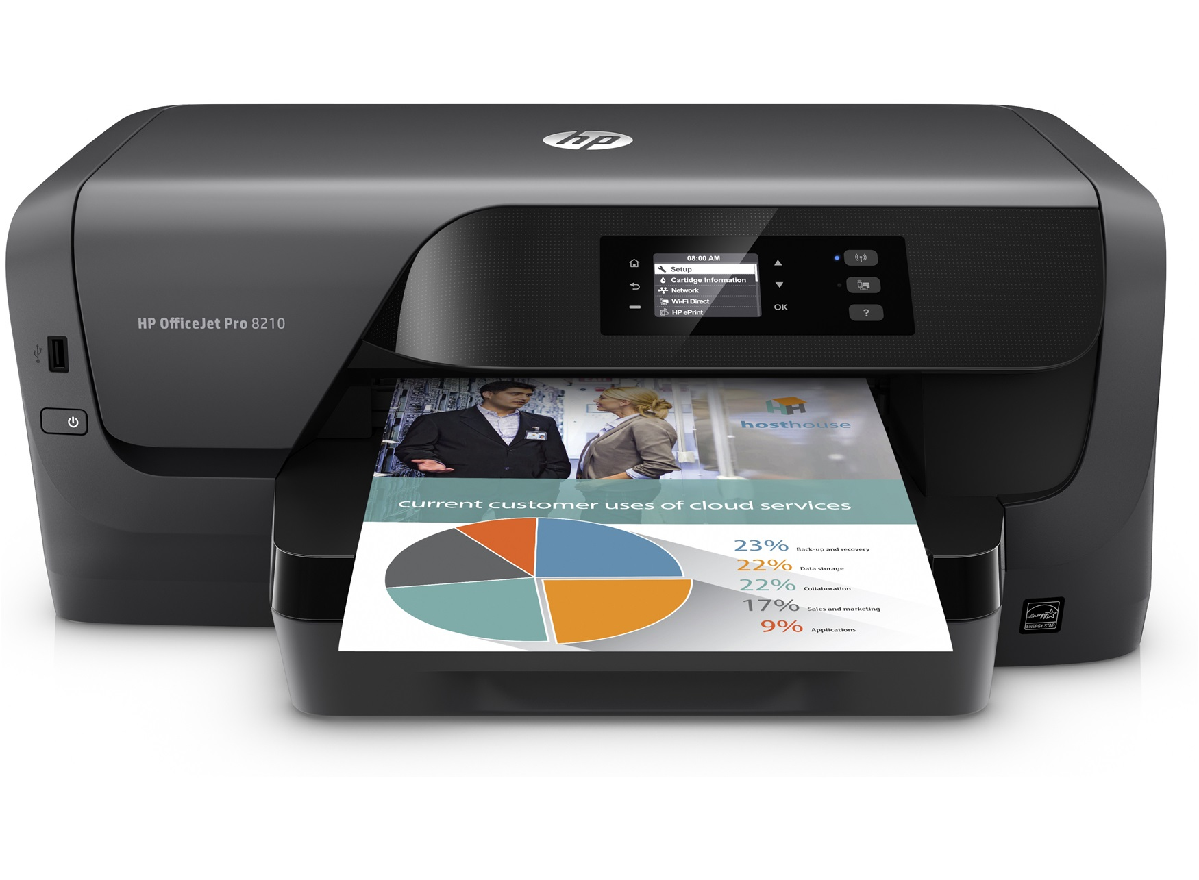 HP Officejet Pro 8210 inkjet printer