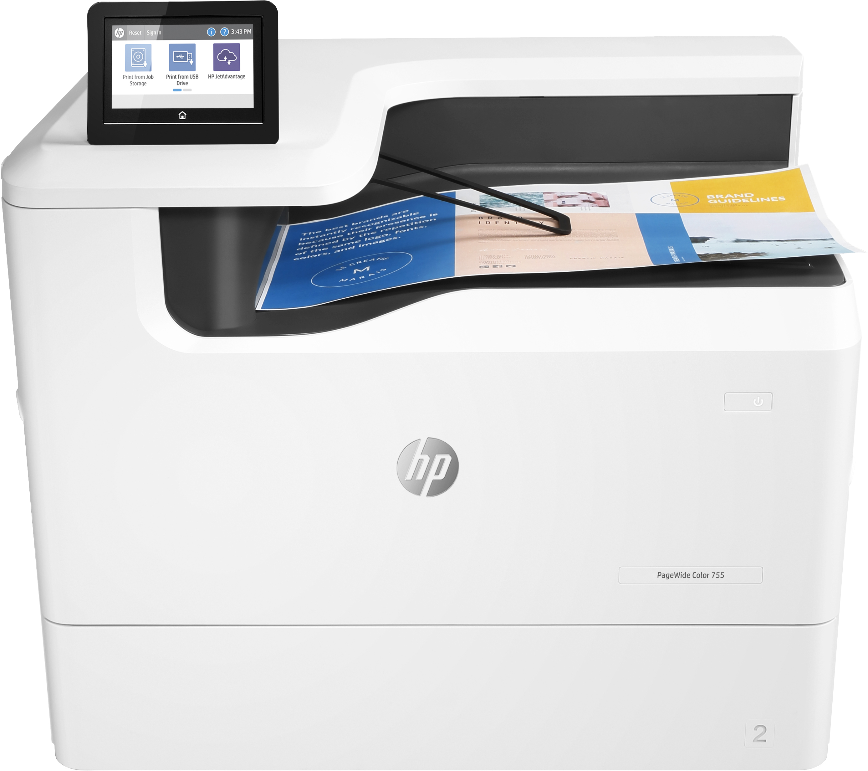 HP PageWide Color Color 755dn inkjet printer