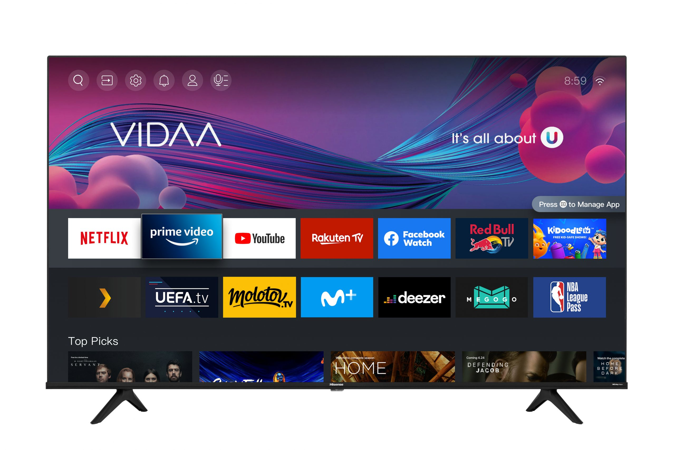 Hisense 65A6G TV