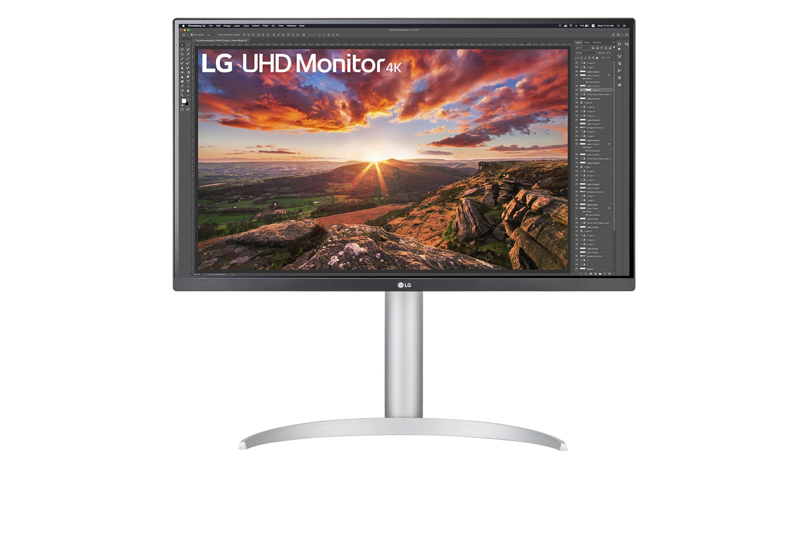 LG 27BP85U-W computer monitor