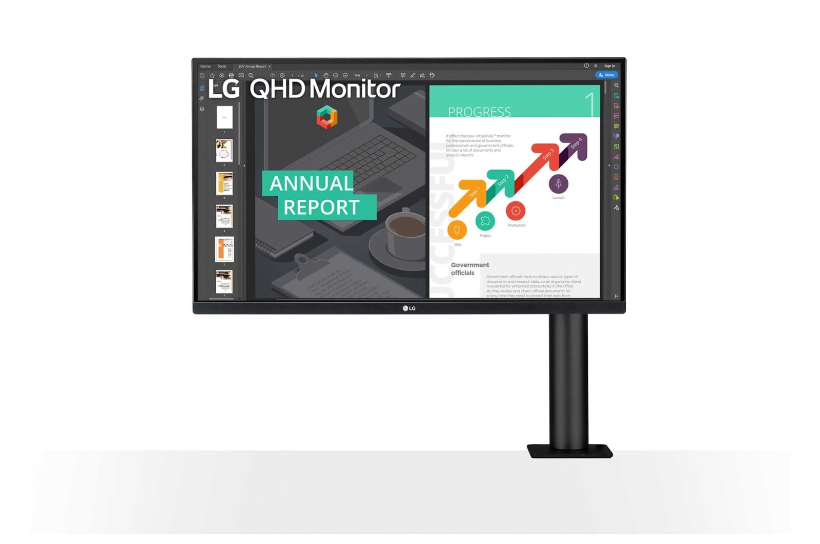 LG 27QN880 computer monitor