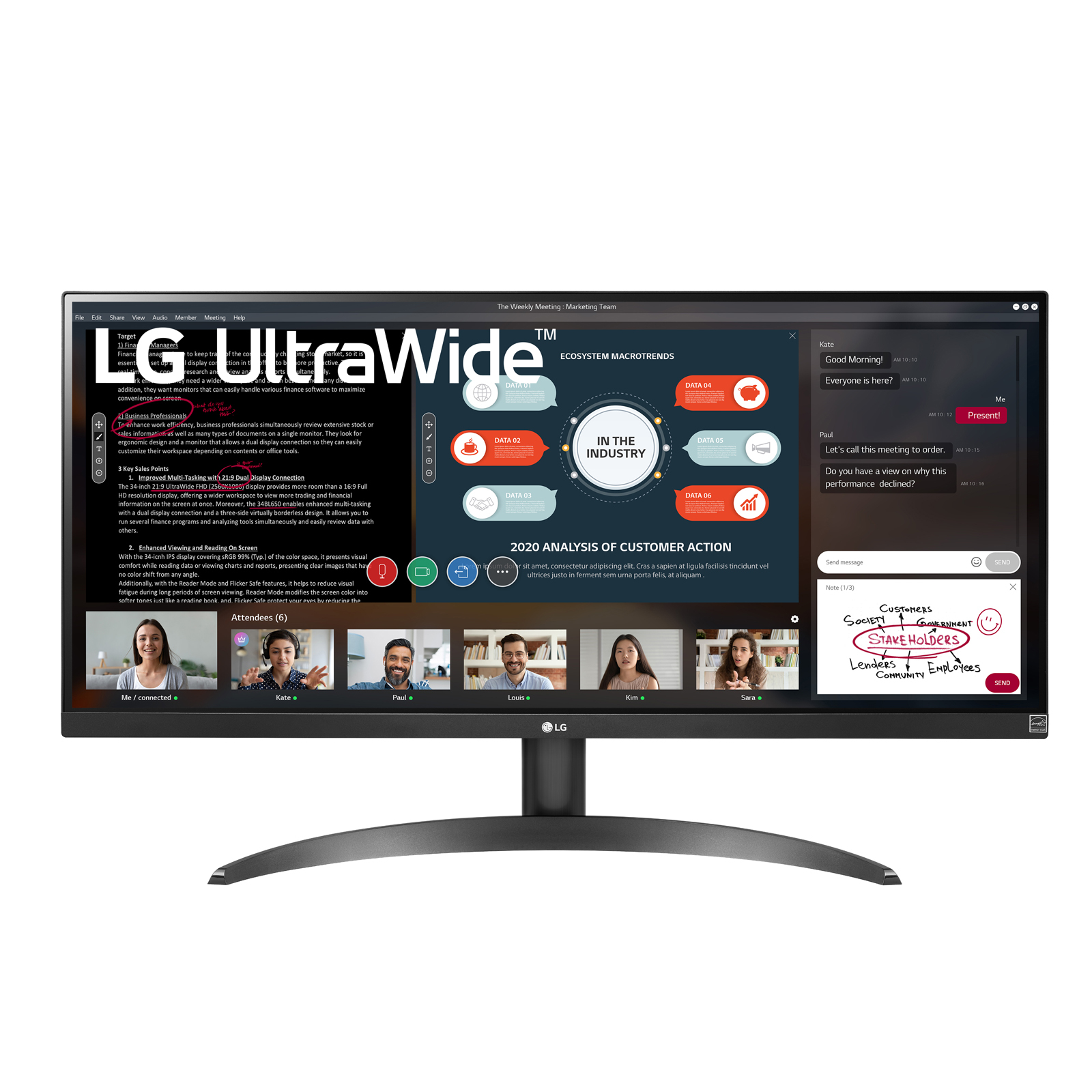LG 29WP500-B computer monitor