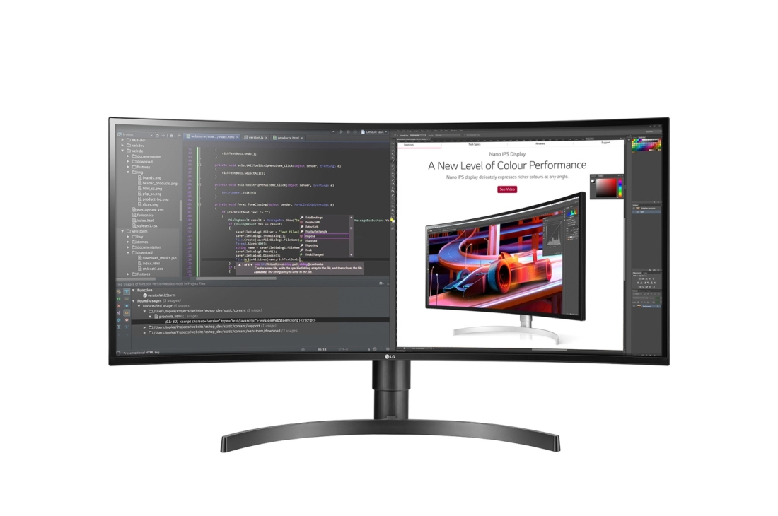 LG 34BL85C-B computer monitor
