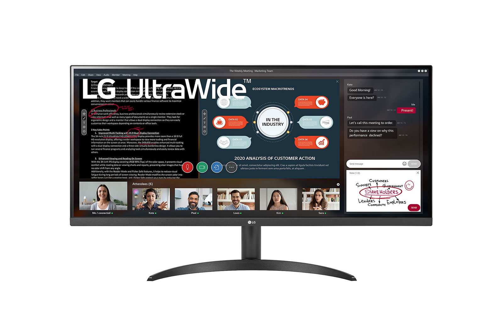 LG 34WP500-B