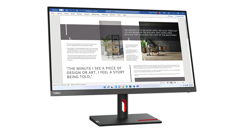 Lenovo ThinkVision S27i-30 LED display