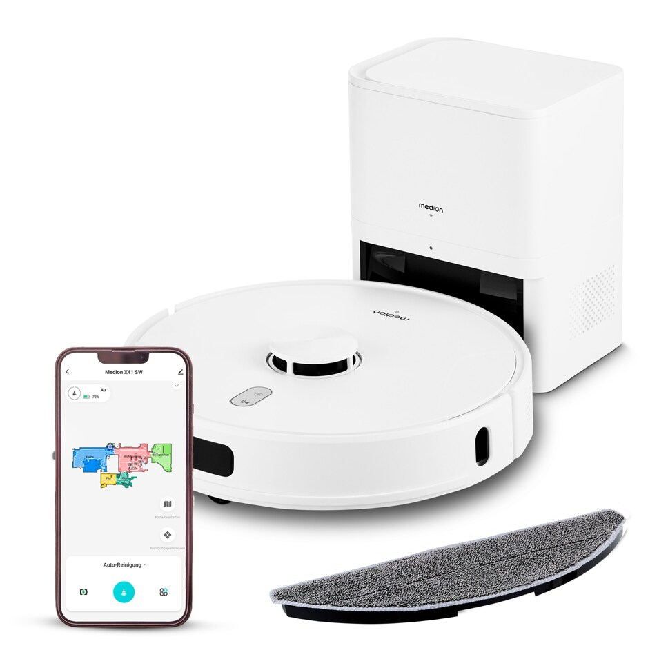 MEDION X41 SW+ robot vacuum
