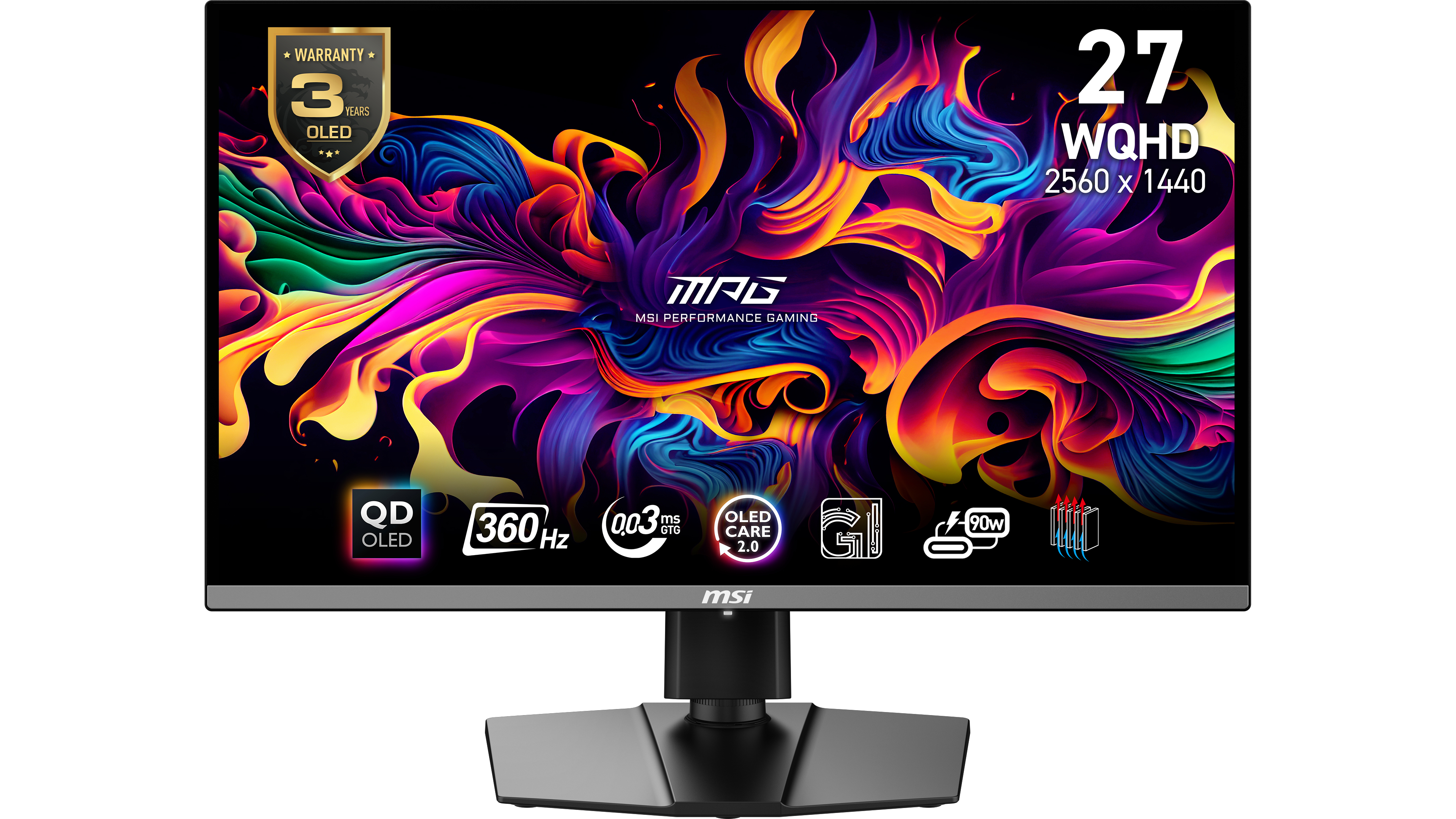 MSI MPG 271QRXDE QD-OLED computer monitor