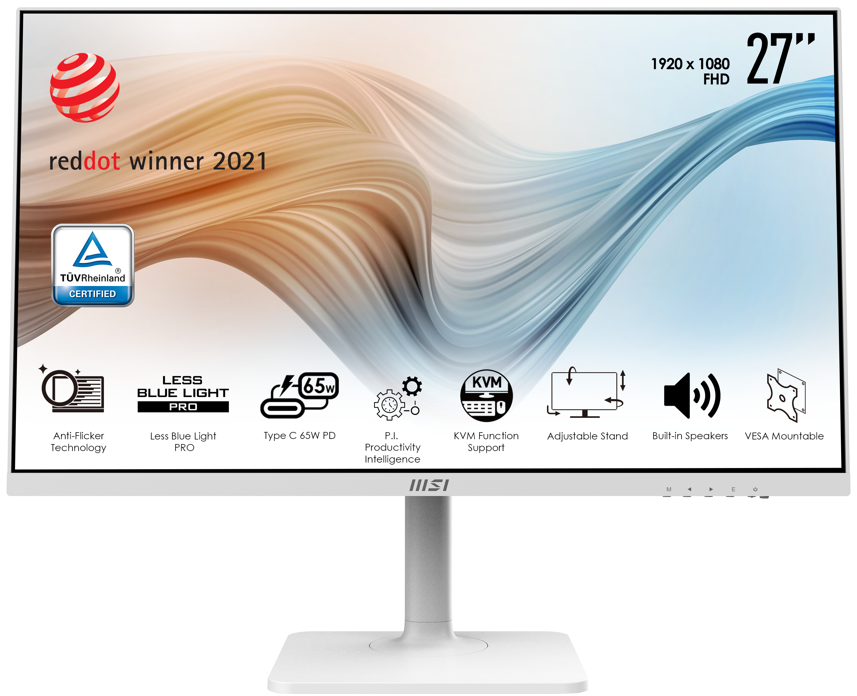 MSI Modern MD272PWDE computer monitor