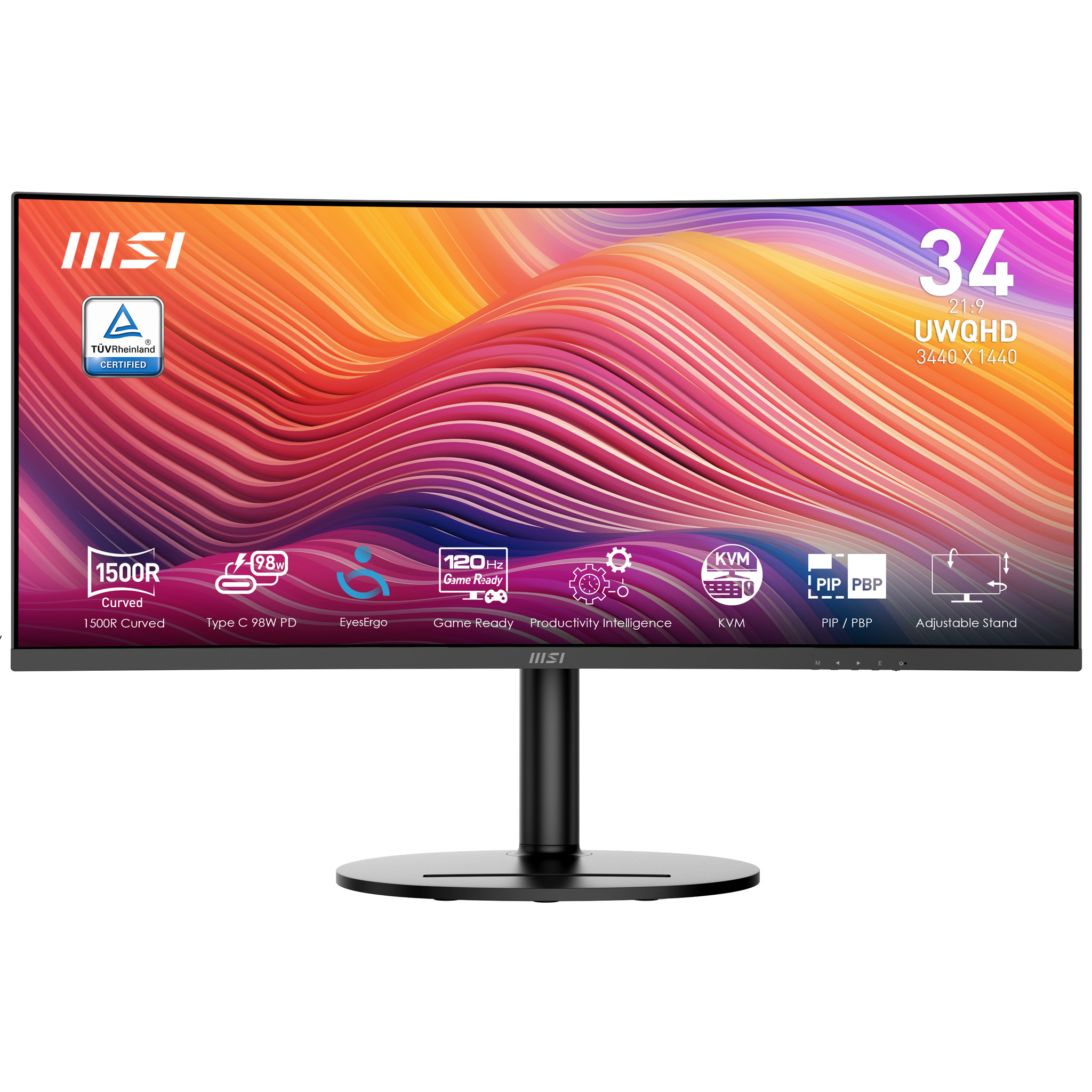 MSI Modern MD342CQP computer monitor