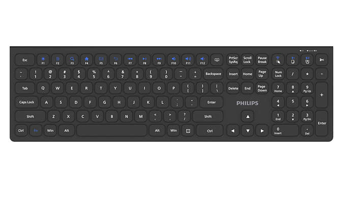 Philips 6000 series SPK6627B/93 keyboard