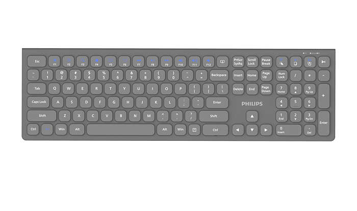 Philips 6000 series SPK6627G/93 keyboard