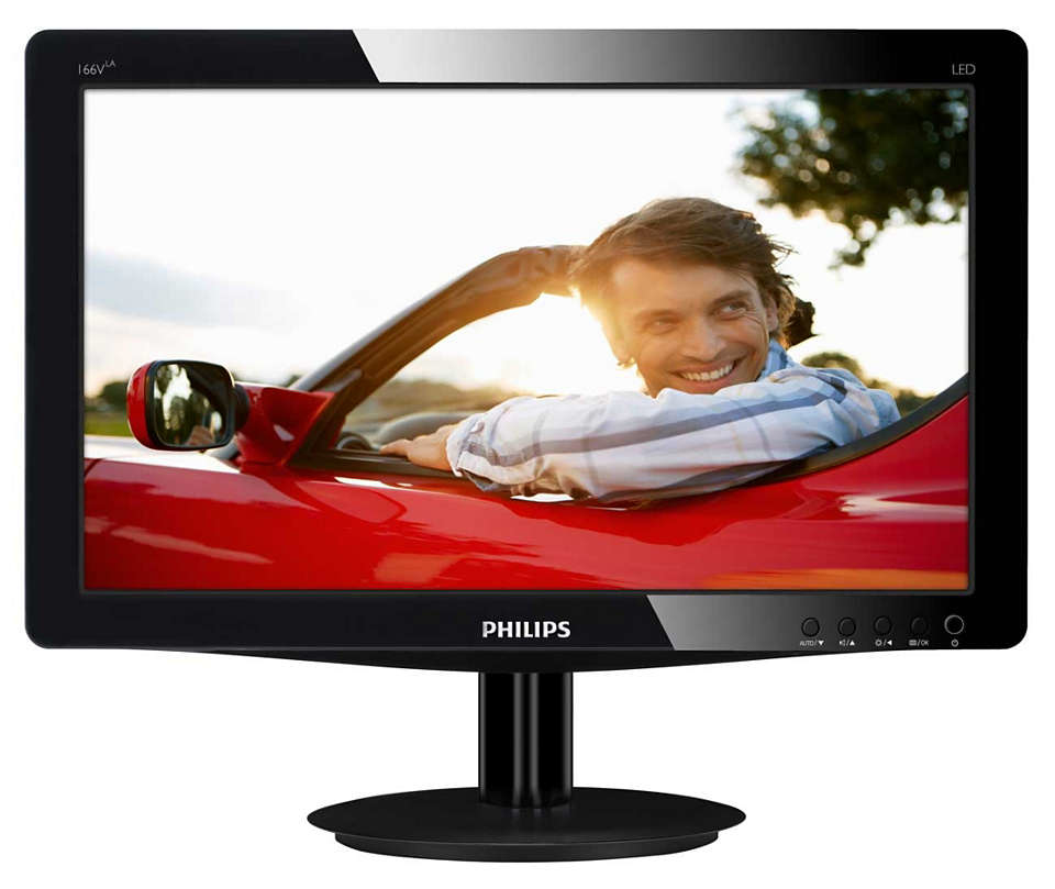 Philips V Line 166V3LAB/11 LED display