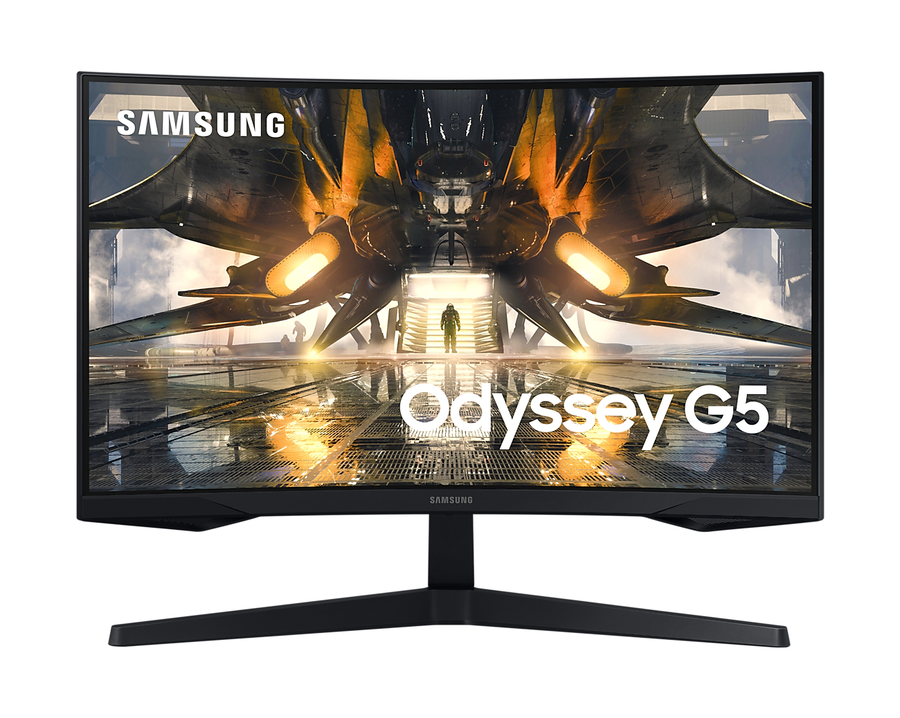 Samsung G Series 27” G5 Odyssey 1000R Curved Gaming WQHD Monitor with 165Hz Refresh Rate
