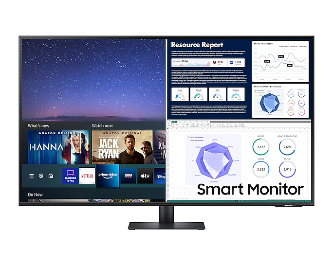 Samsung LS43AM702UNXZA computer monitor