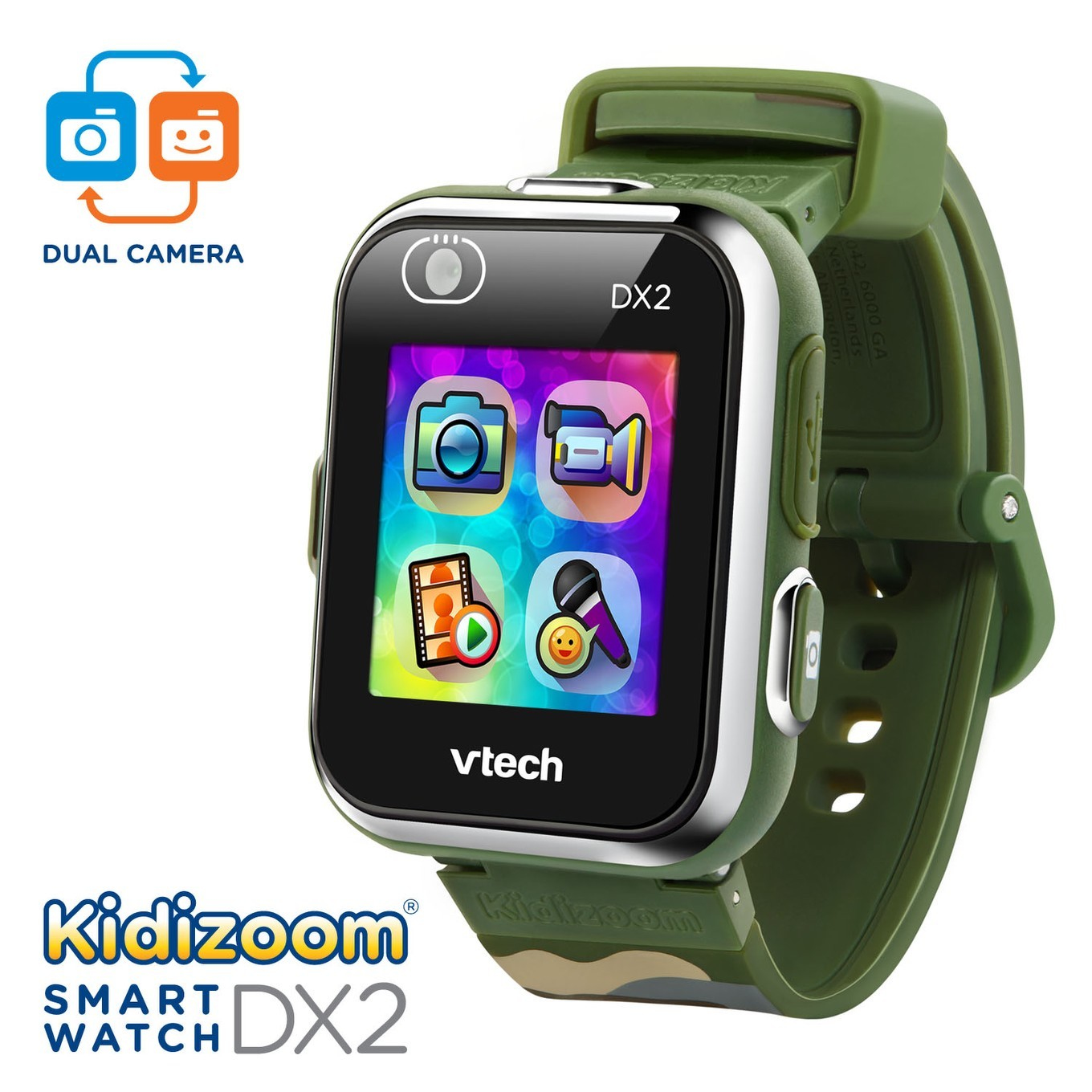 VTech Kidizoom Smartwatch DX2 - Camouflage